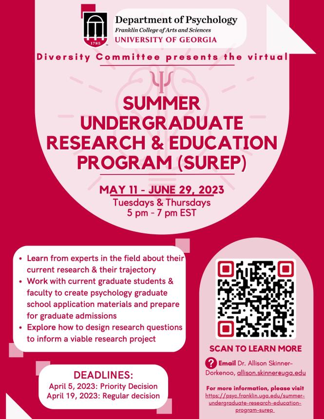 SUREP 2023 Flyer